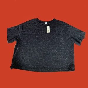 NEVER WORN GARAGE SPARKLY SHIRT